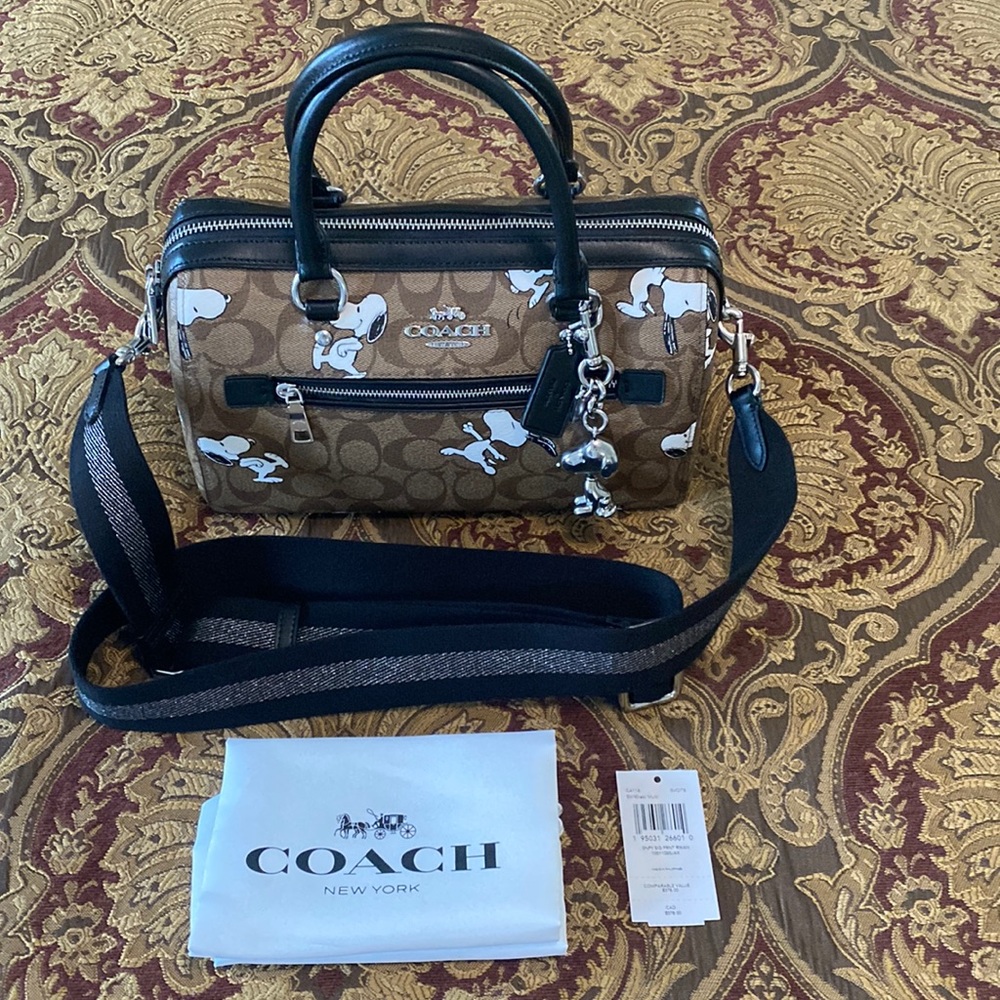 Coach X Peanuts Rowan Satchel (#C4118)